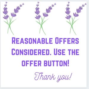 Like an item? Not sure about the price?Use that Offer button!